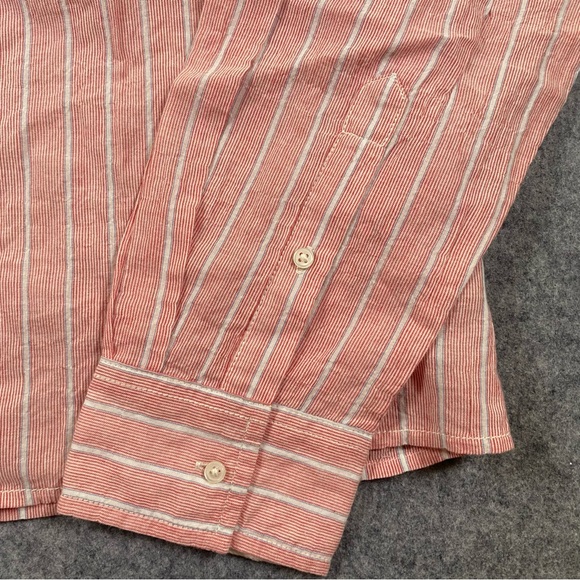 Women's J. Crew Red and White Striped Top, NWT, Medium - Picture 8 of 13